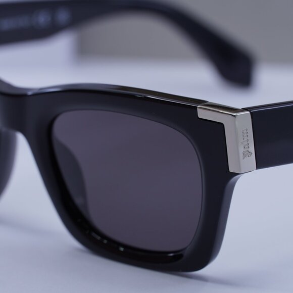 Palm Angels PERI101 WESTPORT 1007 Cat Eye Sunglasses - Black/Dark Grey - Picture 3 of 9